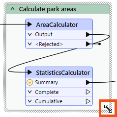 Expanding a bookmark